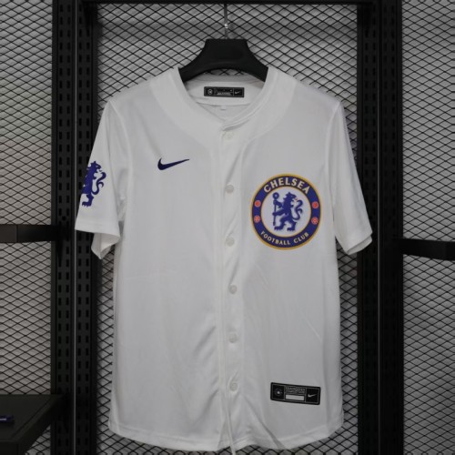 2025-2026 Chelsea White MLB Jersey Baseball Shirt