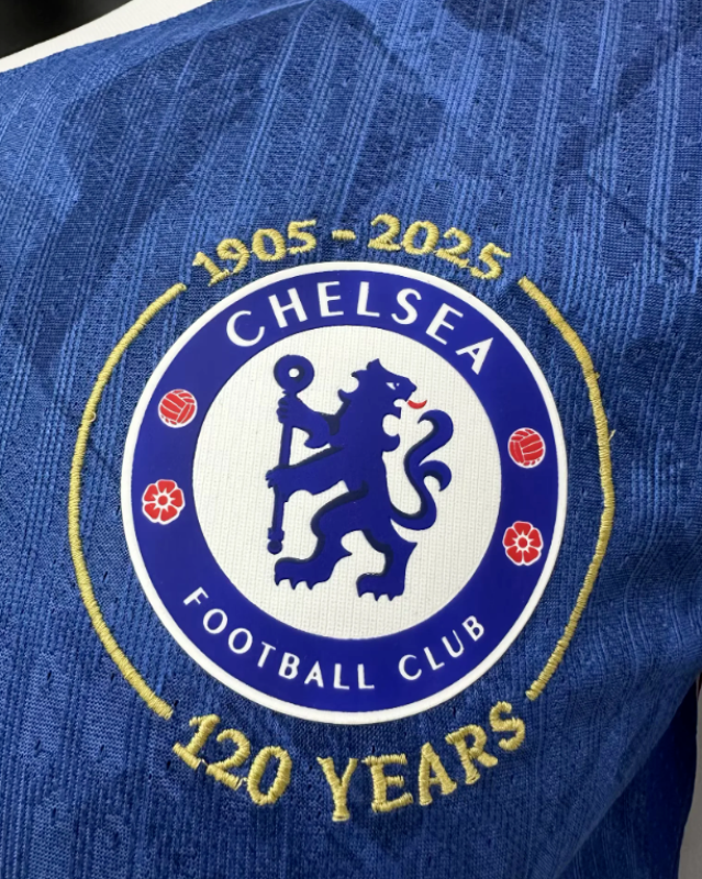 Player Version 2025-2026 Chelsea 120th Anniversary Home Soccer Jersey Football Shirt