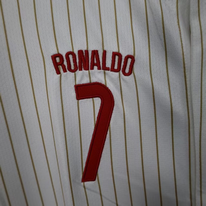 2025-2026 Portugal #7 RONALDO MLB Jersey Baseball Shirt