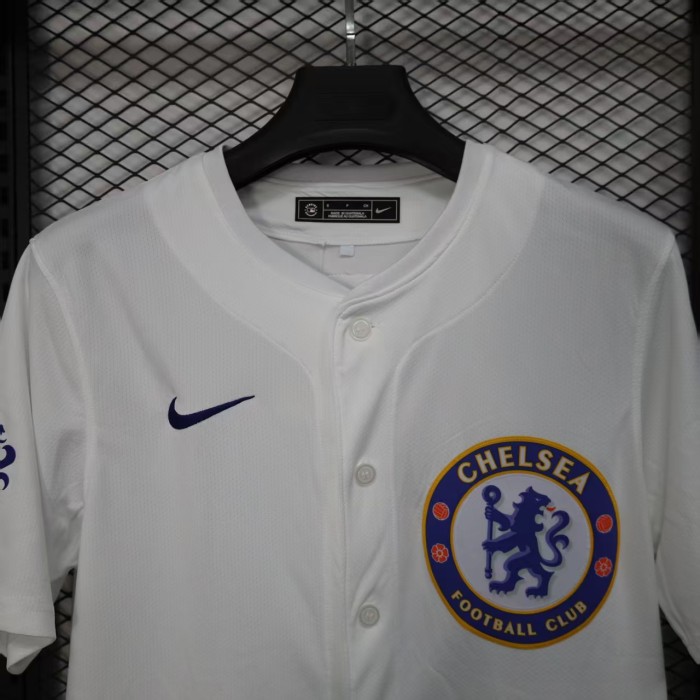 2025-2026 Chelsea White MLB Jersey Baseball Shirt