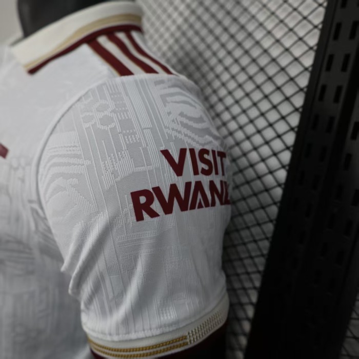 Player Version 2025-2026 Arsenal Third Away White Footbal Shirt Soccer Jersey