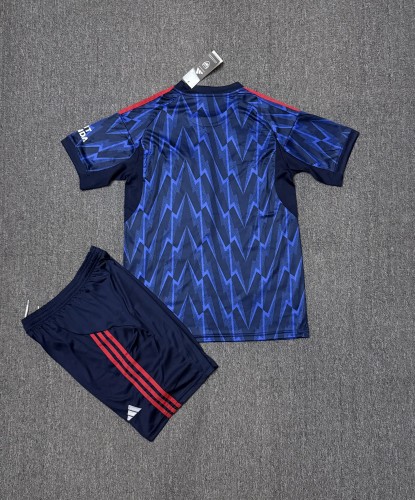 Adult Uniform 2025-2026 Arsenal Away Footbal Shirt Shorts Men's Soccer Set