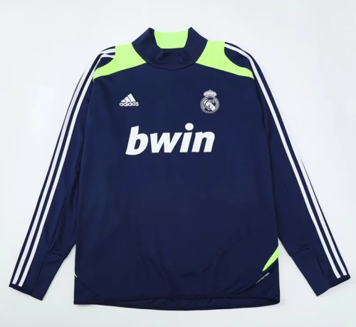 Retro Sweater 2012-2013 Real Madrid Soccer Training Sweater Football Shirt