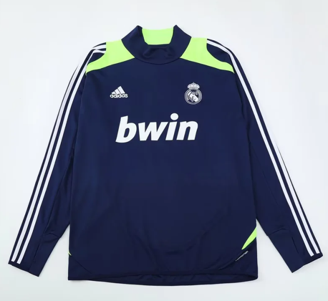 Retro Sweater 2012-2013 Real Madrid Soccer Training Sweater Football Shirt
