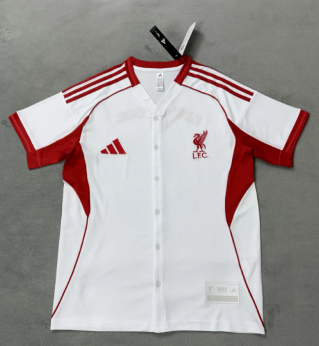 Fan Version 2025-2026 Liverpool Baseball Jersey MLB Shirt