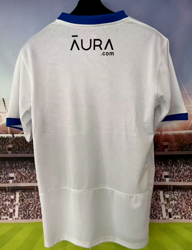 Fan Version 2025-2026 Portsmouth Away White Soccer Jersey Football Shirt