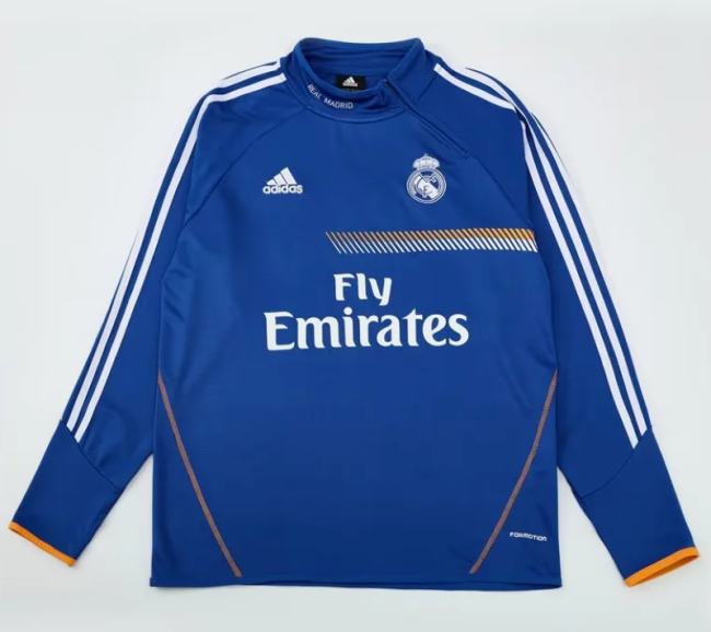 Retro Sweater 2013-2014 Real Madrid Soccer Training Sweater Football Shirt