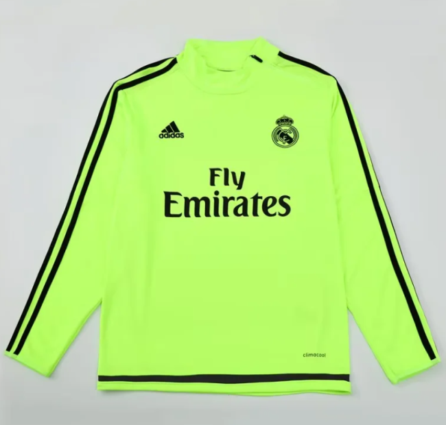 Retro Sweater 2015-2016 Real Madrid Soccer Training Sweater Football Shirt
