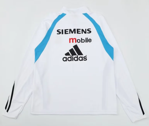 Retro Sweater 2003-2004 Real Madrid Soccer Training Sweater Football Shirt
