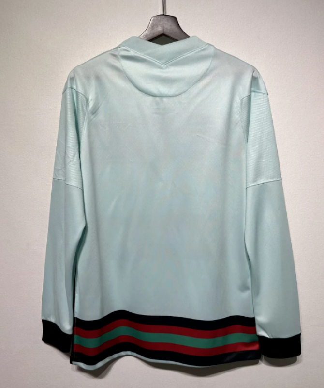 Long Sleeve Retro Jersey Portugal 2020 Away Soccer Jersey Vintage Football Shirt