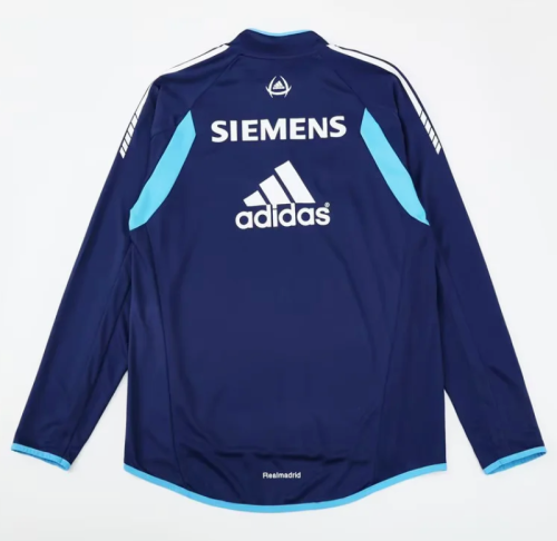 Retro Sweater 2005-2006 Real Madrid Soccer Training Sweater Football Shirt