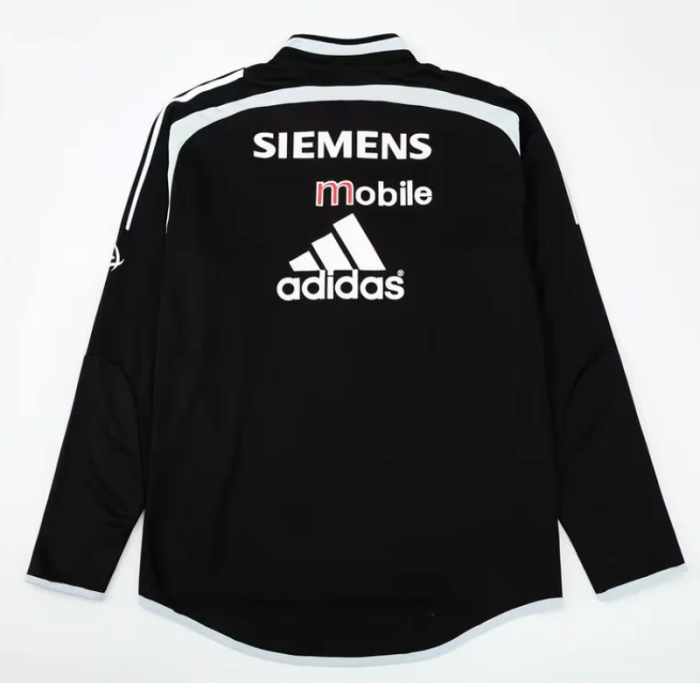 Retro Sweater 2004-2005 Real Madrid Soccer Training Sweater Football Shirt