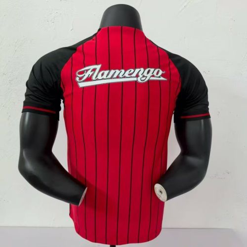 Player Version 2025-2026 Flamengo Red Baseball Jersey MLB Shirt