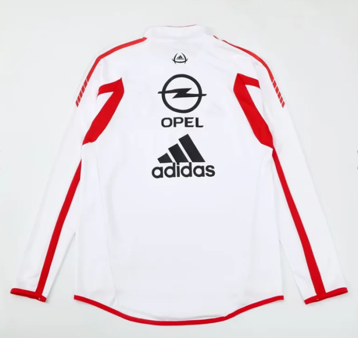 Retro Sweater 2005-2006 Ac Milan Soccer Training Sweater Football Shirt