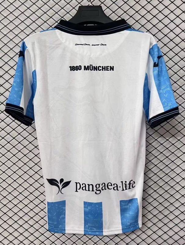 Fan Version 2025-2026 TSV 1860 Munich Home Soccer Jersey Football Shirt