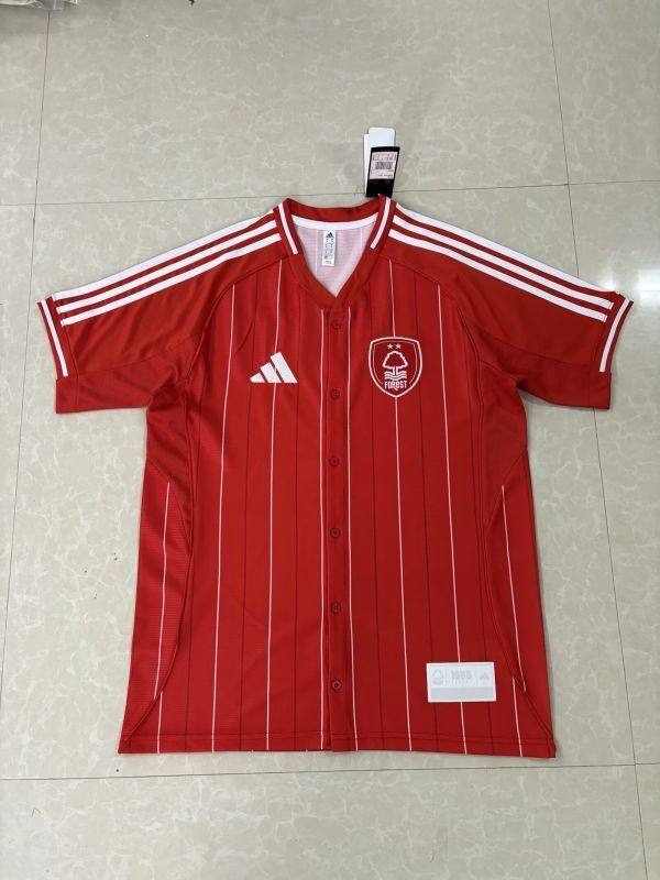 Fan Version 2025-2026 Nottingham Forest Baseball Jersey MLB Shirt