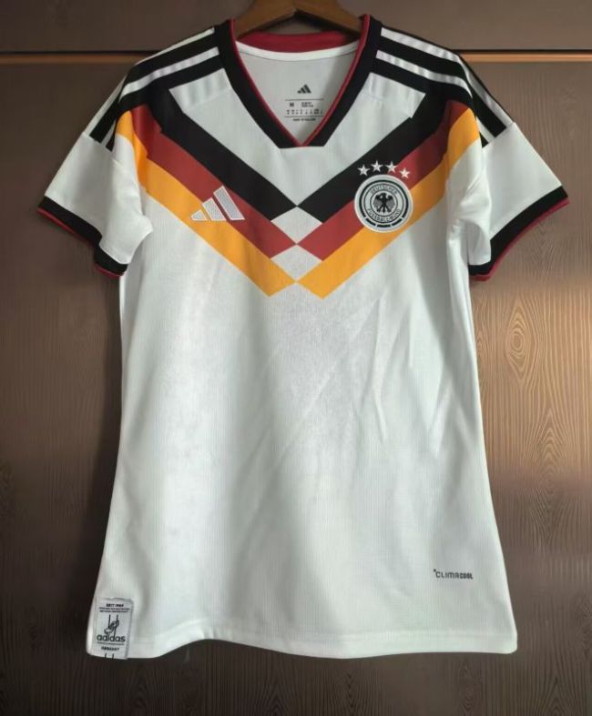 Women Germany 2025 Home Soccer Jersey Girl Football Shirt