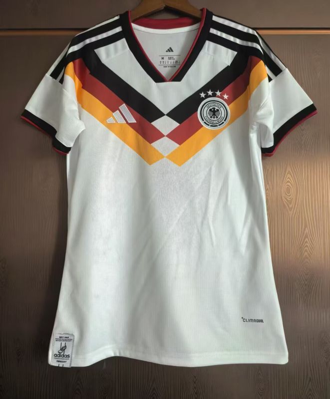 Women Germany 2025 Home Soccer Jersey Girl Football Shirt
