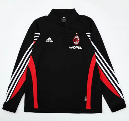 Retro Sweater 2003-2004 Ac Milan Soccer Training Sweater Football Shirt