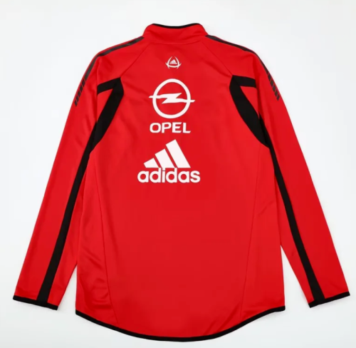 Retro Sweater 2005-2006 Ac Milan Soccer Training Sweater Football Shirt