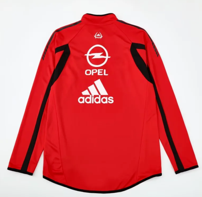 Retro Sweater 2005-2006 Ac Milan Soccer Training Sweater Football Shirt