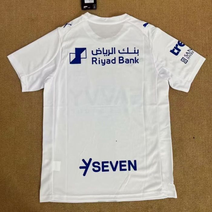 Fans Version 2025-2026 Al-Hilal Saudi Away White Soccer Jersey ALHILAL Football Shirt