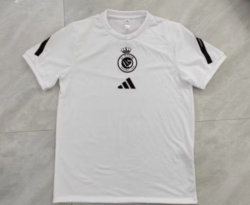 Fans Version 2025-2026 Al Nassr White Soccer Jersey Riyadh Victory Football Shirt