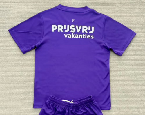 Fan Version 2025-2026 Feyenoord Rotterdam Purple Goalkeeper Soccer Jersey Football Shirt