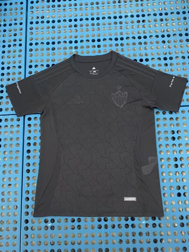 Fan Version 2025-2026 América Mineiro Black Special Edition Soccer Jersey America Mineiro Football Shirt