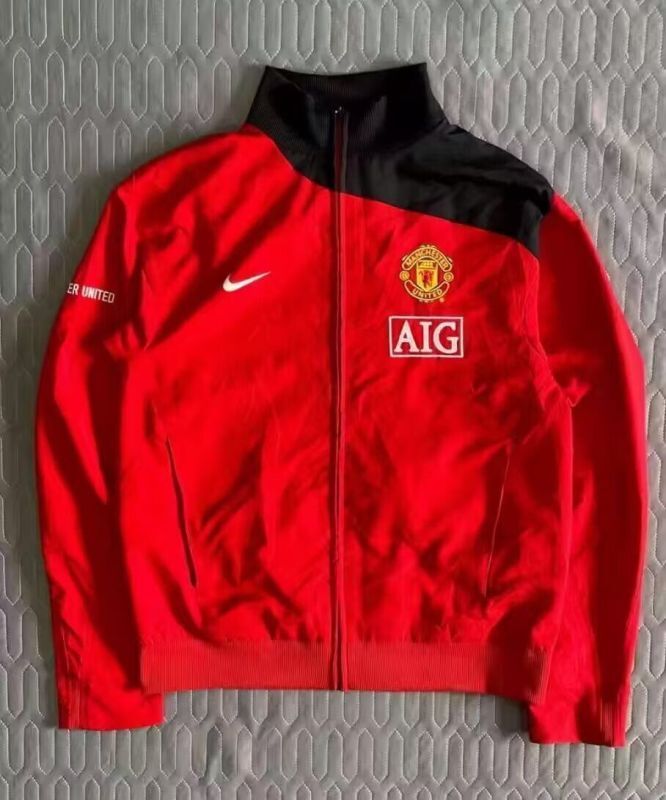 Manchester United Red/Black Soccer Jacket