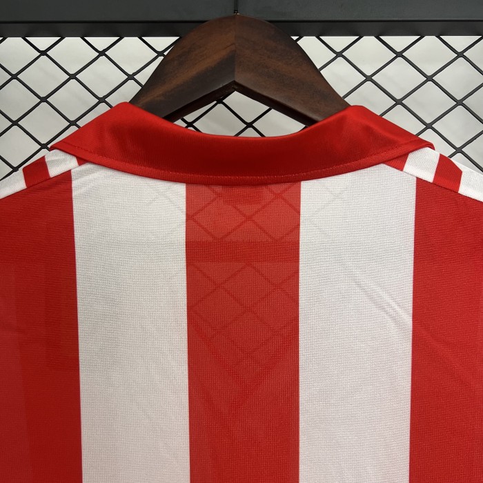 Retro Jersey 1982-1983 Atletico Madrid Home Soccer Jersey Vintage Football Shirt