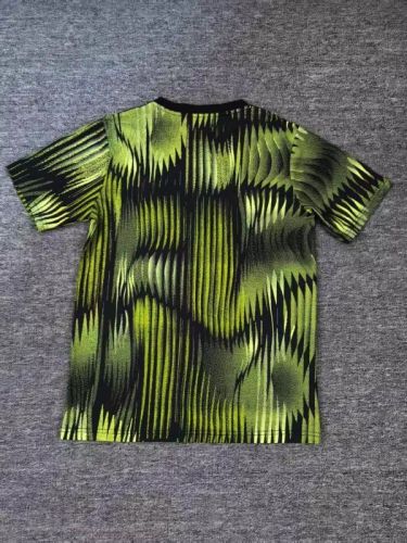 Fan Version 2025-2026 Leeds United Black/Green Soccer Training Jersey Football Shirt