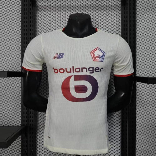 Player Version 2025-2026 Lille Away Soccer Jersey Football Shirt