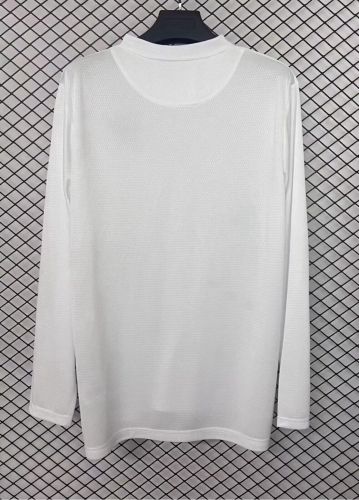 Long Sleeve Fans Version 2025-2026 Hibernian 150th Anniversary White Soccer Jersey