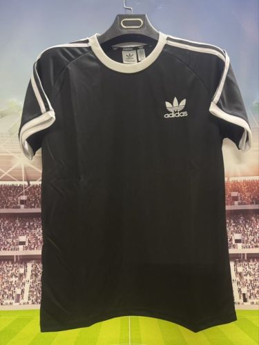2025 AD Soccer Training T-shirt Black Casual Football Shirt
