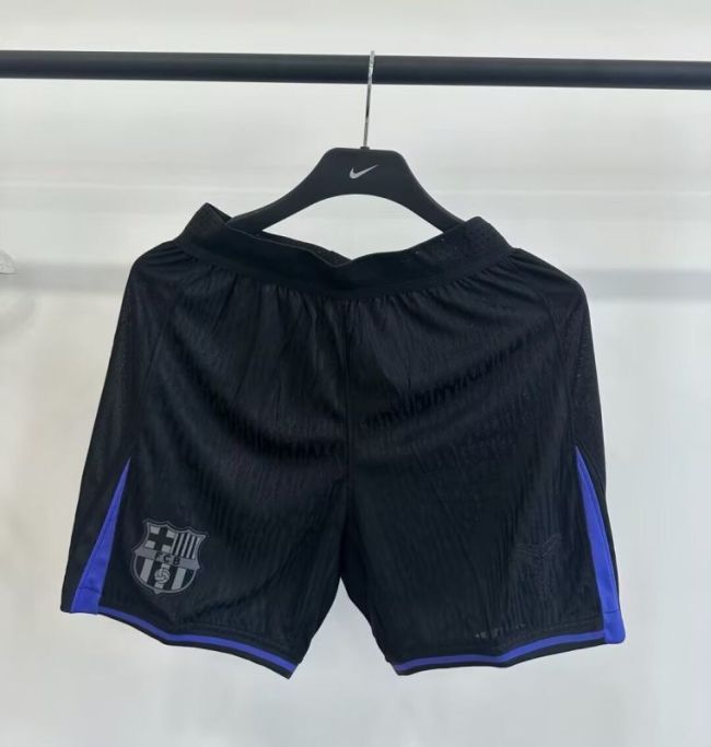 Player Version 2025-2026 Barcelona Away Soccer Shorts Football Shorts