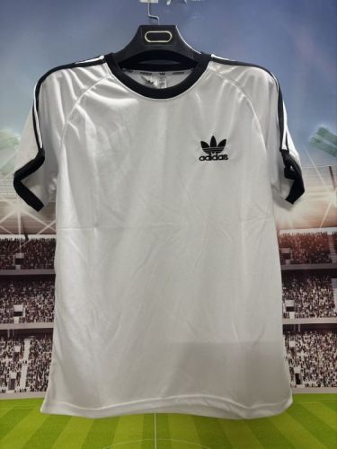 2025 AD Soccer Training T-shirt White Casual Football Shirt