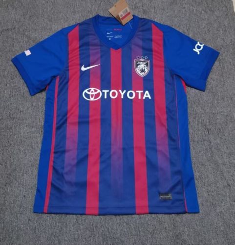 Fans Version 2025-2026 Johor Darul Takzim Home Soccer Jersey Football Shirt
