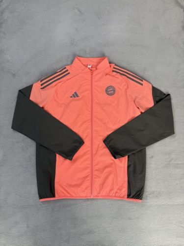 2025-2026 Bayern Munich Orange/Black Soccer Windbreaker Jacket Football Jacket