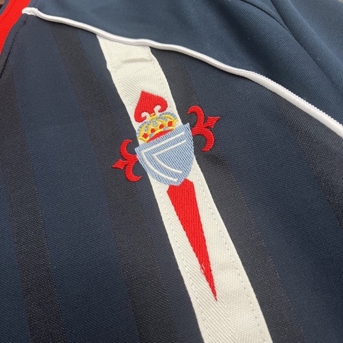 with LFP Patch Retro Jersey 2001-2003 Celta de Vigo Third Away Soccer Jersey Vintage Football Shirt