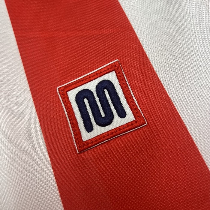 Retro Jersey 1982-1983 Atletico Madrid Home Soccer Jersey Vintage Football Shirt