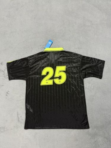Fan Version 2025-2026 AD Oasis 25 Black/Green Soccer Jersey Football Shirt