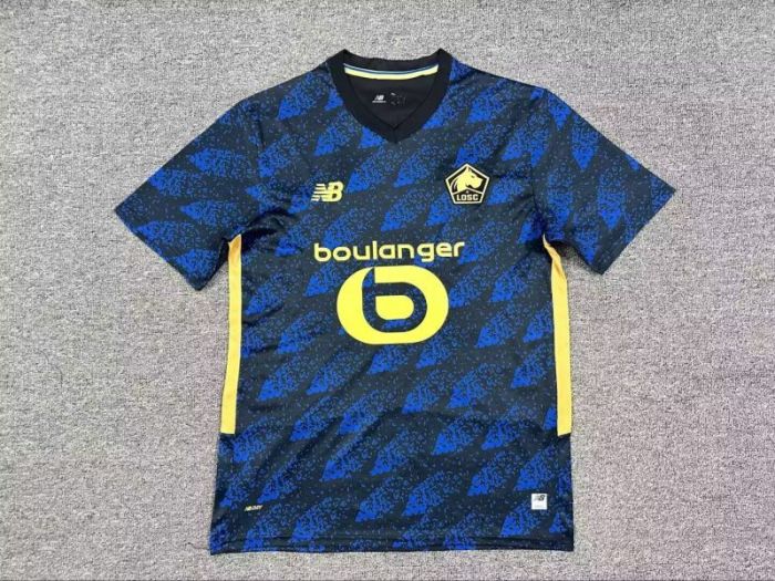 Fans Version 2025-2026 Lille Third Away Soccer Jersey Football Shirt