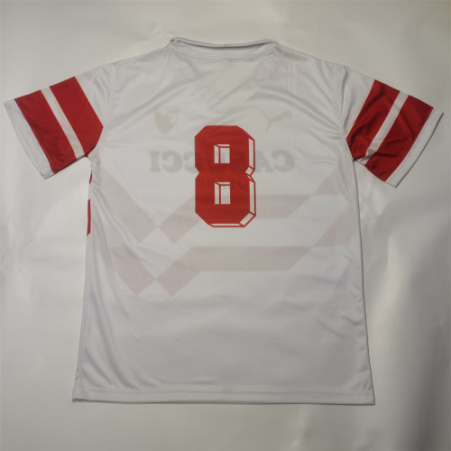Retro Crvena zvezda Football Shirt 1988-1989 Vintage Red Star Belgrade 8 Home Soccer Jersey