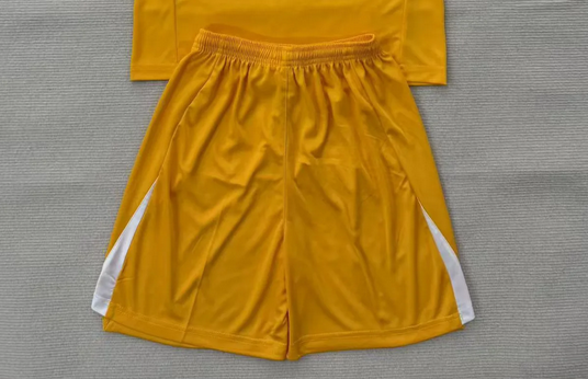 Fan Version 2025-2026 Club America Orange Goalkeeper Soccer Shorts Football Shorts