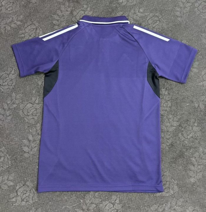 Fan Version 2025-2026 Manchester United Purple Soccer Polo