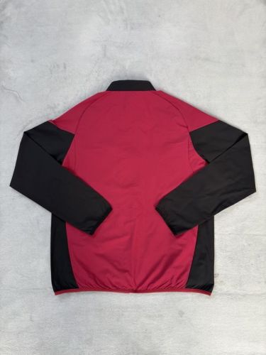 2025-2026 As Roma Red/Black Soccer Windbreaker Jacket Football Jacket