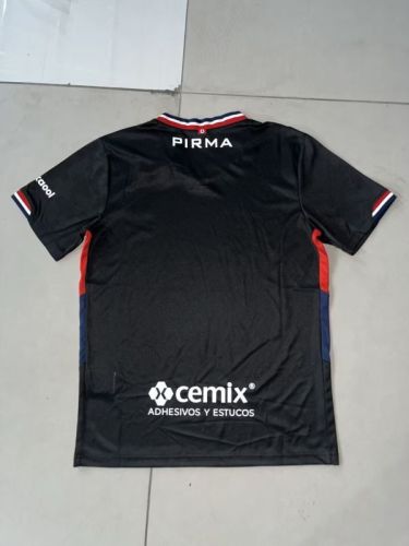 Fan Version 2025-2026 Cruz Azul Third Away Black Soccer Jersey Football Shirt