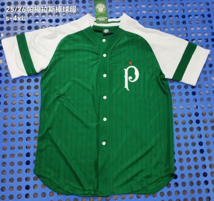 Fan Version 2025-2026 Palmeiras Green Baseball Jersey MLB Shirt