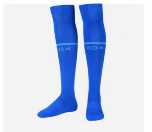Youth/Adult 2025-2026 Bayer 04 Leverkusen Third Away Blue Soccer Socks Football Socks